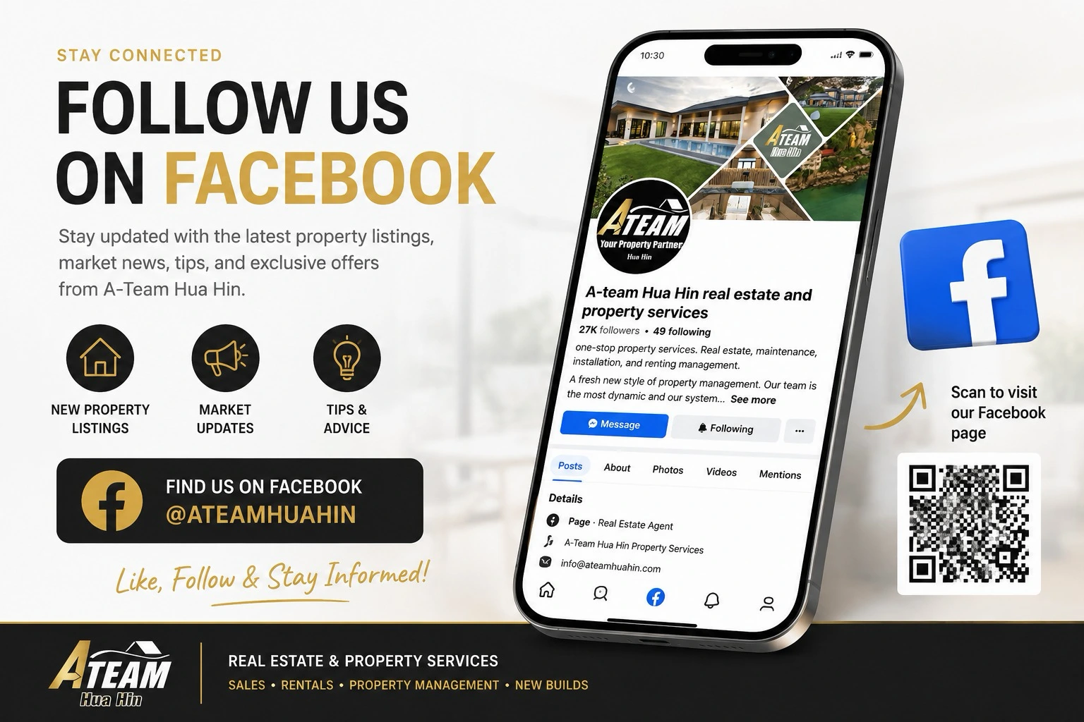 Follow A-Team Hua Hin on Facebook